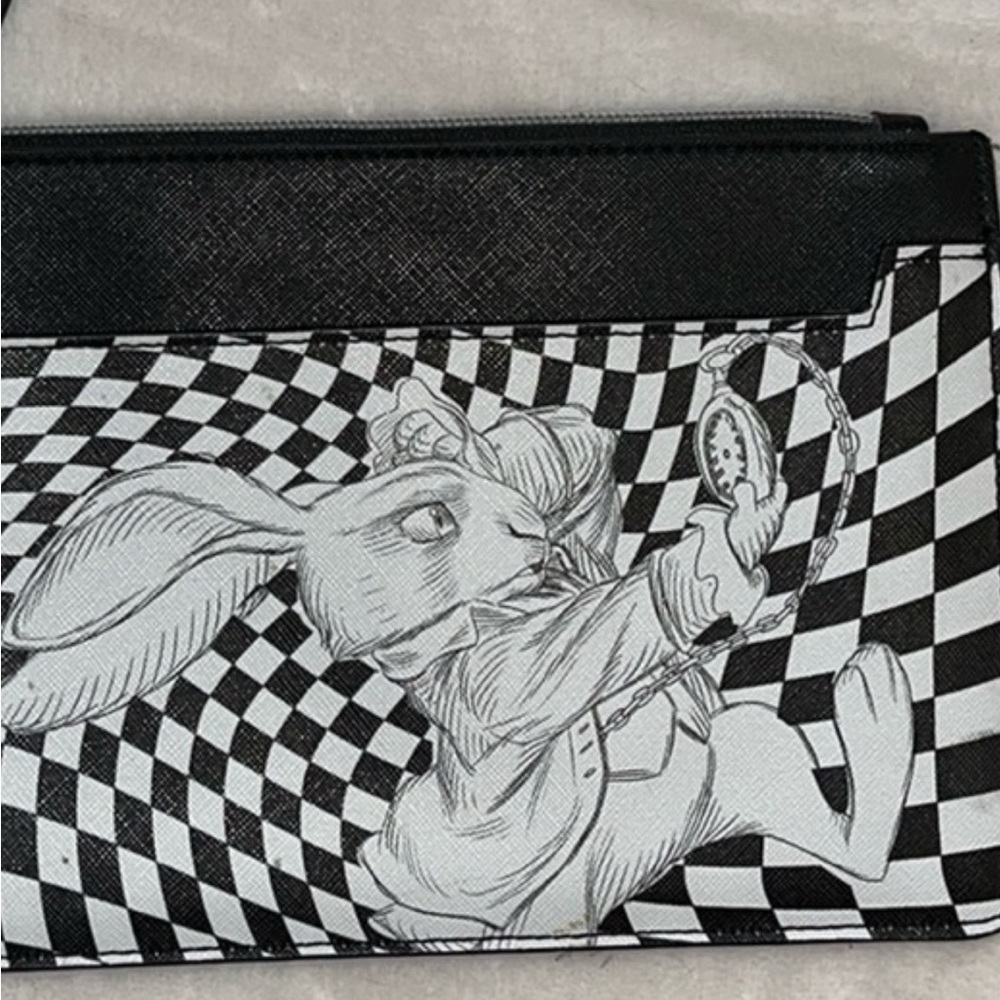 Wristlet, Disney, faux leather